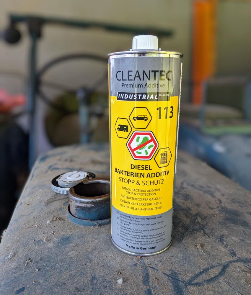 CleanTEC Premium Chemie 113 Diesel Bakterien Additiv – STOPP & SCHUTZ - 1000 ml